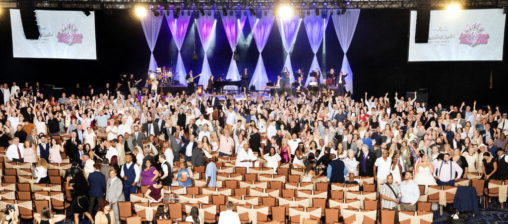 Annual Vow Renewal Event in Las Vegas